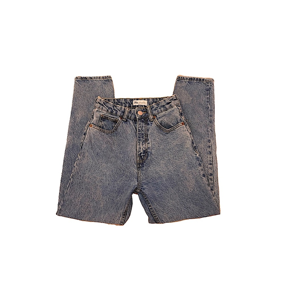 ZARA Blue Mom Jeans